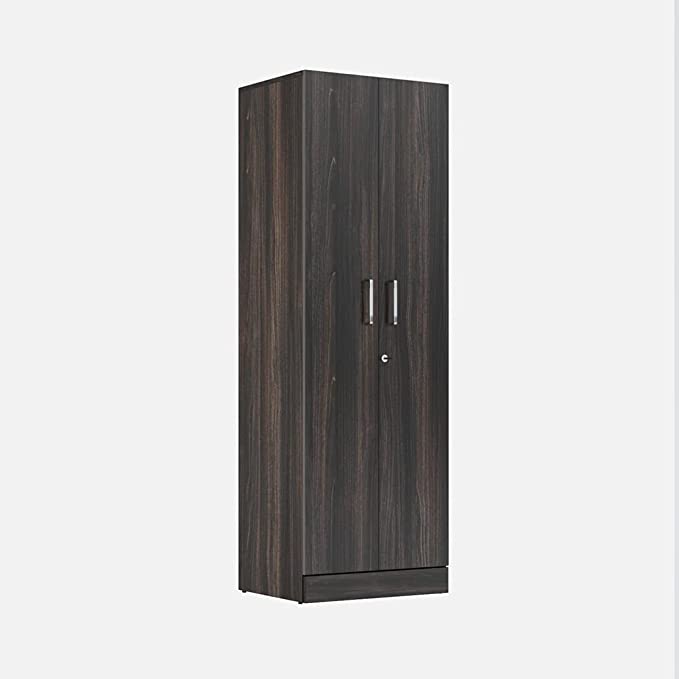 Almirah Wooden, Wooden Cupboard for Clothes, Gingham Wardrobe, 18 mm Panels in Matt Finish, 2 Door with 4 Shelves